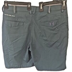 Under Armour Coldblack Golf Shorts Men's 34 Dark Green Stretch Performance Fit